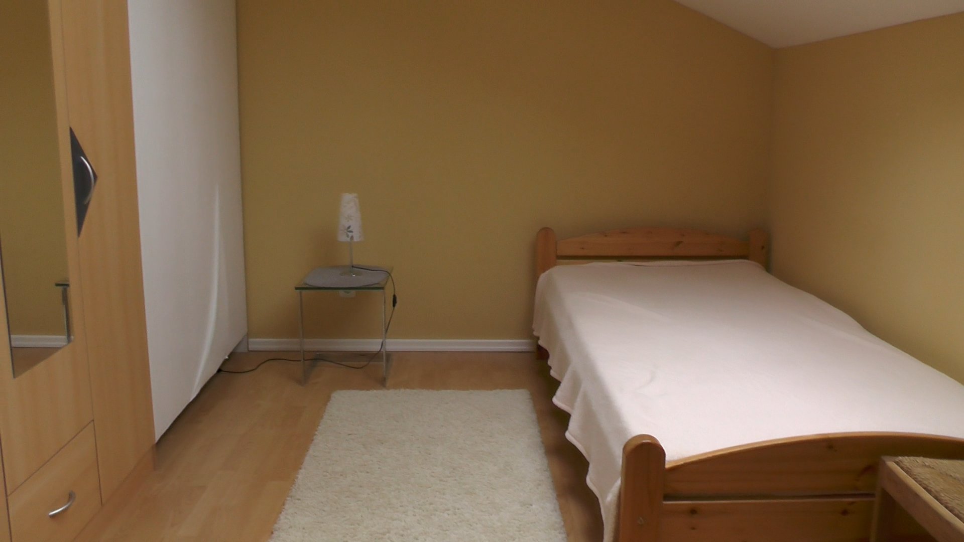 Schlafzimmer 2 mit Schlafcouch im Ferienhaus